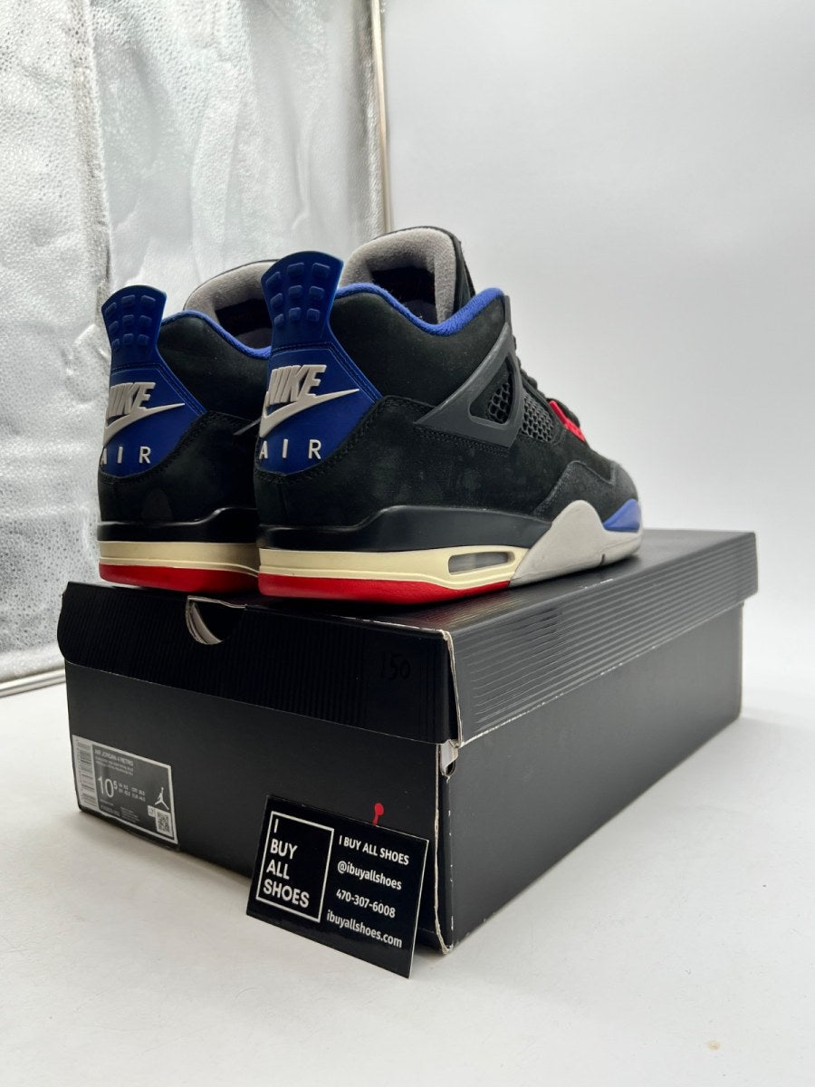Jordan 4 Retro Rare Air (White Lettering) 10.5 (Moderately Worn Pre-Owned) - Image 5