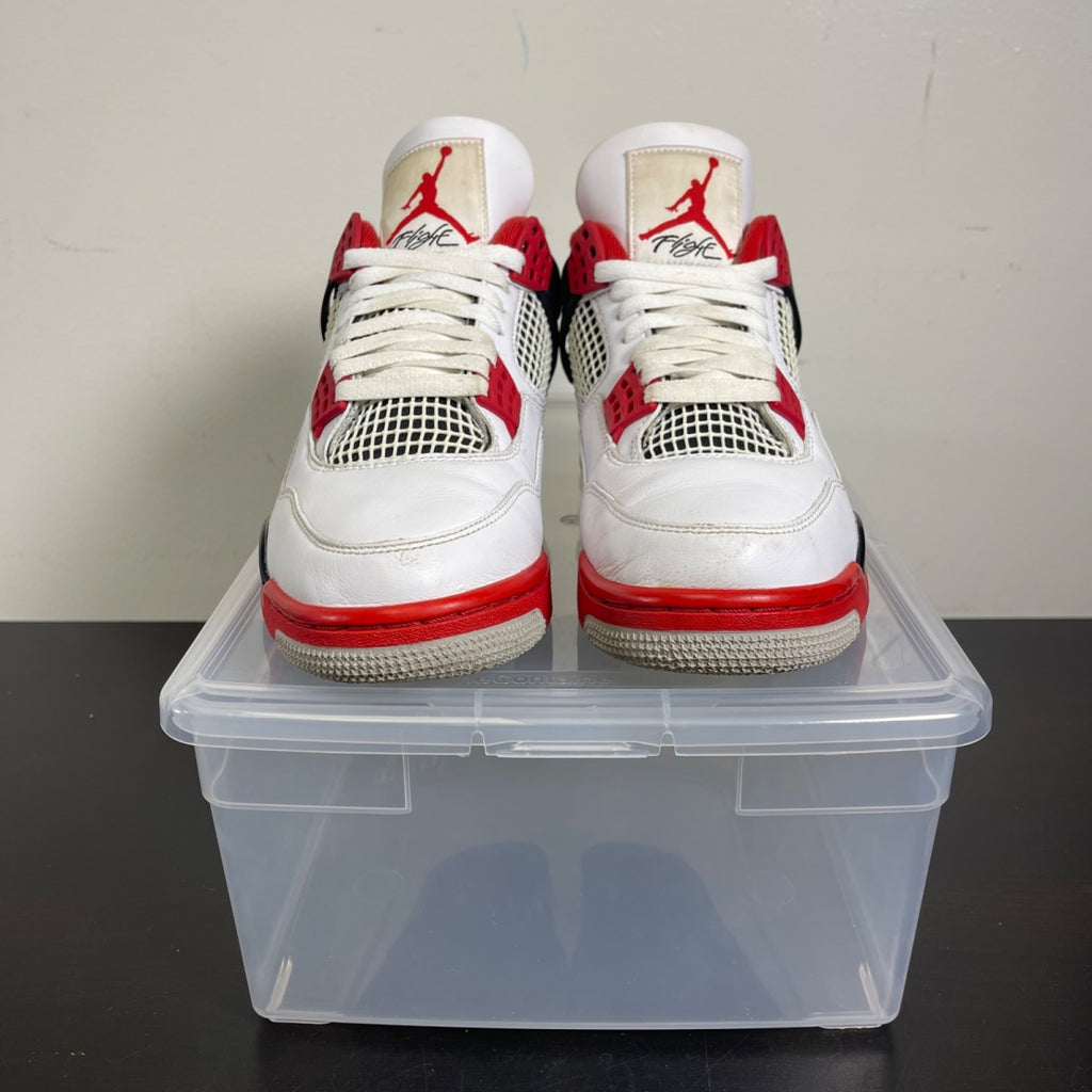 Jordan 4 Retro Fire Red (2020) (Size 8) - Image 2