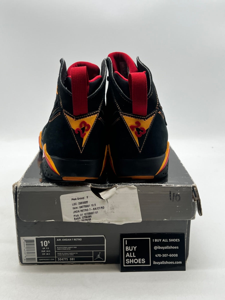 Jordan 7 Retro Citrus (2006) 10.5 (Moderately Worn Pre-Owned) - Image 3