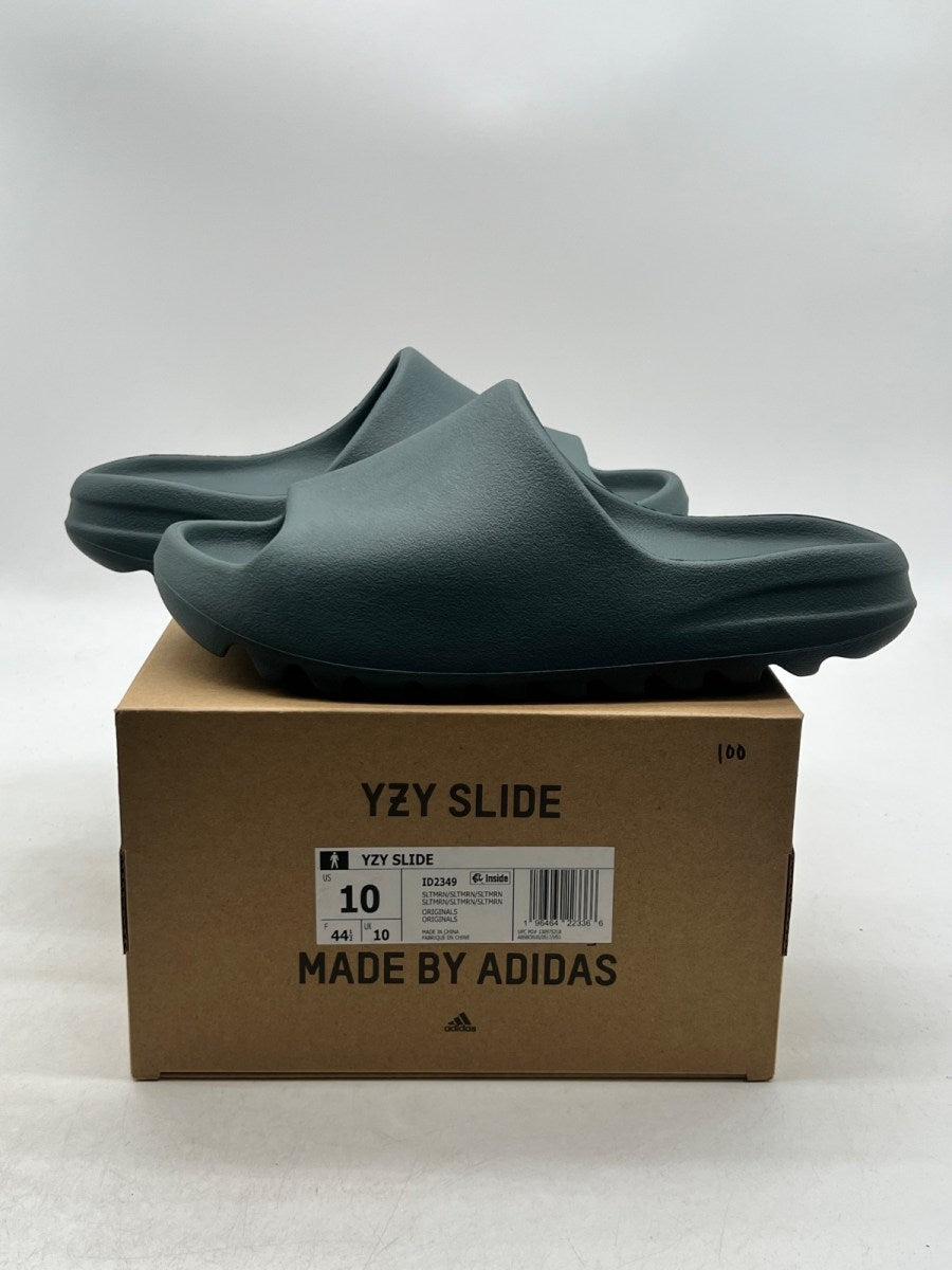 adidas Yeezy Slide Slate Marine 10 (Lightly Worn Pre-Owned)adidasSlate Marine/Slate Marine/Slate Marine - Image 1