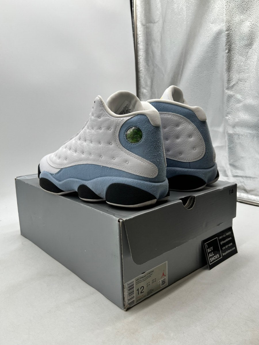Jordan 13 Retro Blue Grey 12 (Moderately Worn Pre-Owned) - Image 4