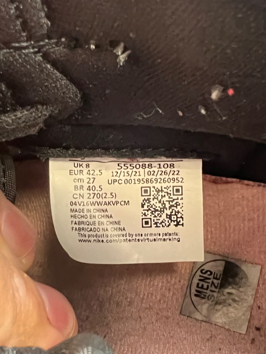 Jordan 1 Retro High OG Bleached Coral 9 (Moderately Worn Pre-Owned) - Image 7