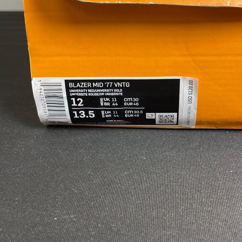 Nike Blazer Mid 77 Vintage Coming to America (Size 12) - aux