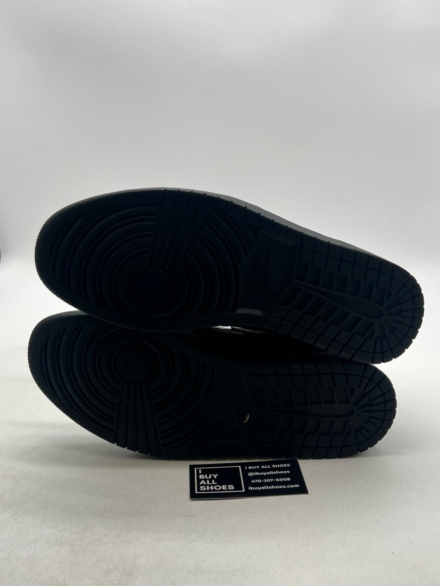 Jordan 1 Retro High Black Metallic Gold (2020) 11.5 (Moderately Worn Pre-Owned) - Image 7