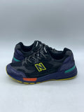 New Balance 992 MiUSA Black Purple 10 (Moderately Worn Pre-Owned) - Image 1