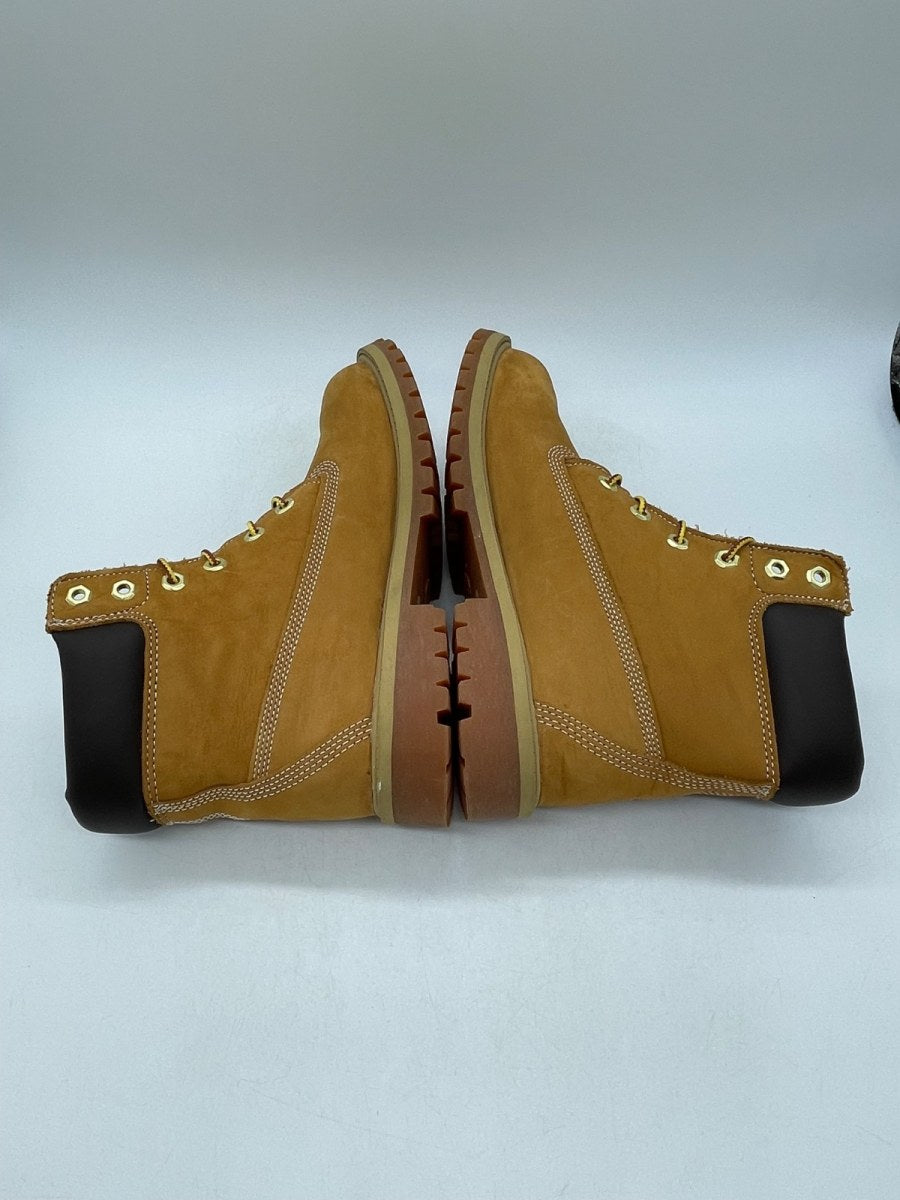 Timberland 6" Premium Waterproof Boot Wheat 6 (Moderately Worn Pre-Owned) - Image 6