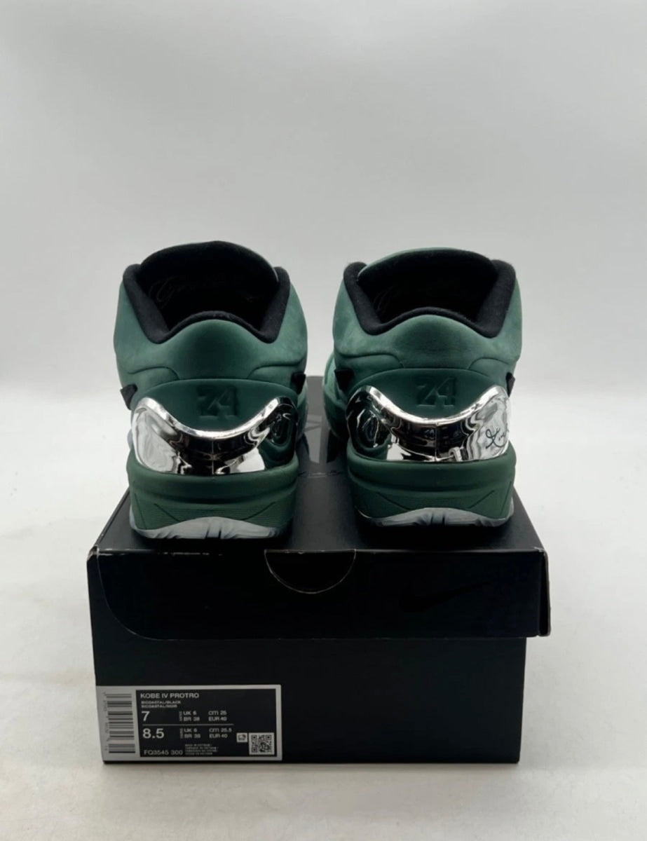 Nike Kobe 4 Protro Girl Dad 7 (Lightly Worn Pre-Owned)NikeBicoastal/Black/Metallic Silver - Image 3