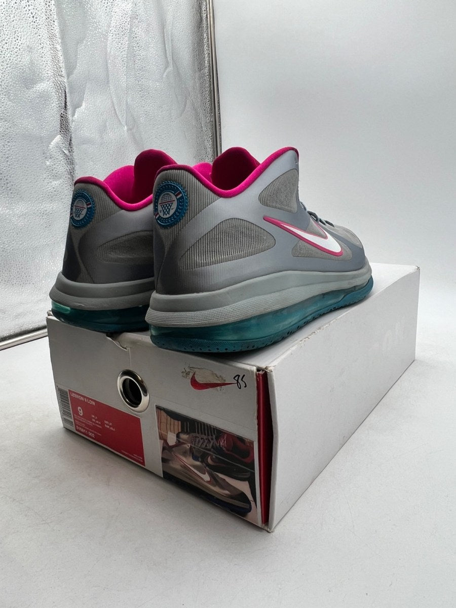 Nike LeBron 9 Low Fireberry 9 (Moderately Worn Pre-Owned) - Image 5