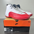 Jordan 12 Retro Cherry (2023) 12 (Moderately Worn Pre-Owned)JordanWhite/Black/Varsity Red - Image 1