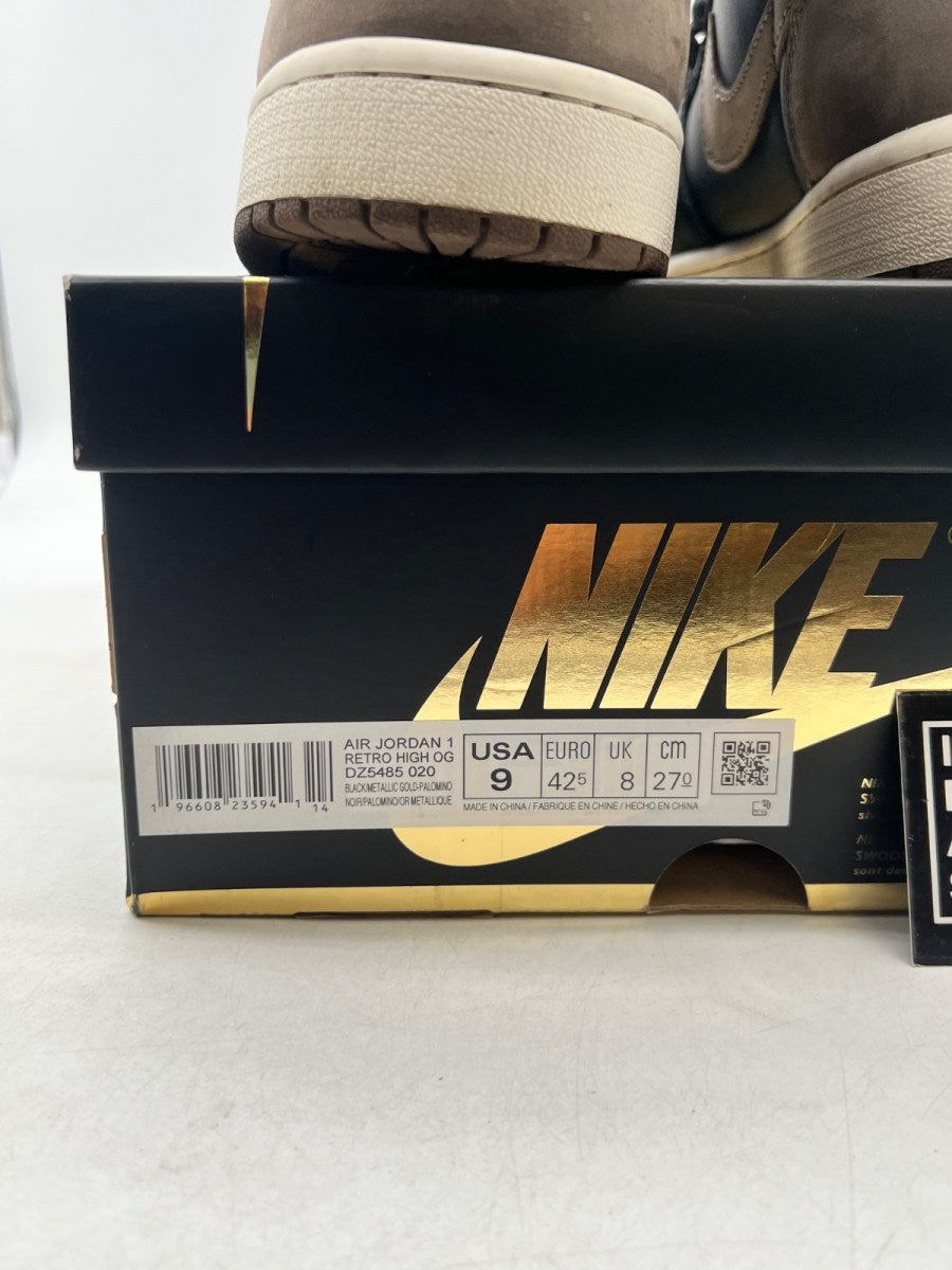 Jordan 1 Retro High OG Palomino 9 (Lightly Worn Pre-Owned) - Image 6
