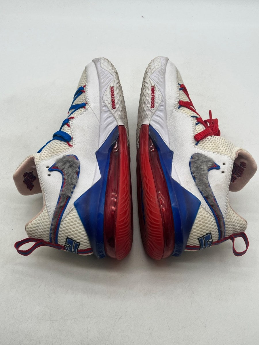 Nike LeBron 17 Low Tune Squad 11 (Moderately Worn Pre-Owned)NikeWhite/University Red - Image 6