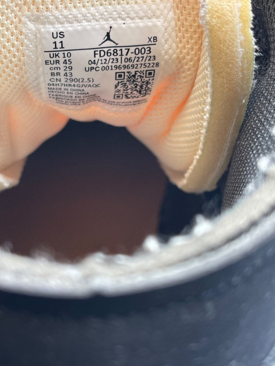 Jordan 1 Mid SE Craft Anthracite Light Olive 11 (Moderately Worn Pre-Owned)JordanAnthracite/Black/Bright Mandarin/Sky J Light Olive - Image 8