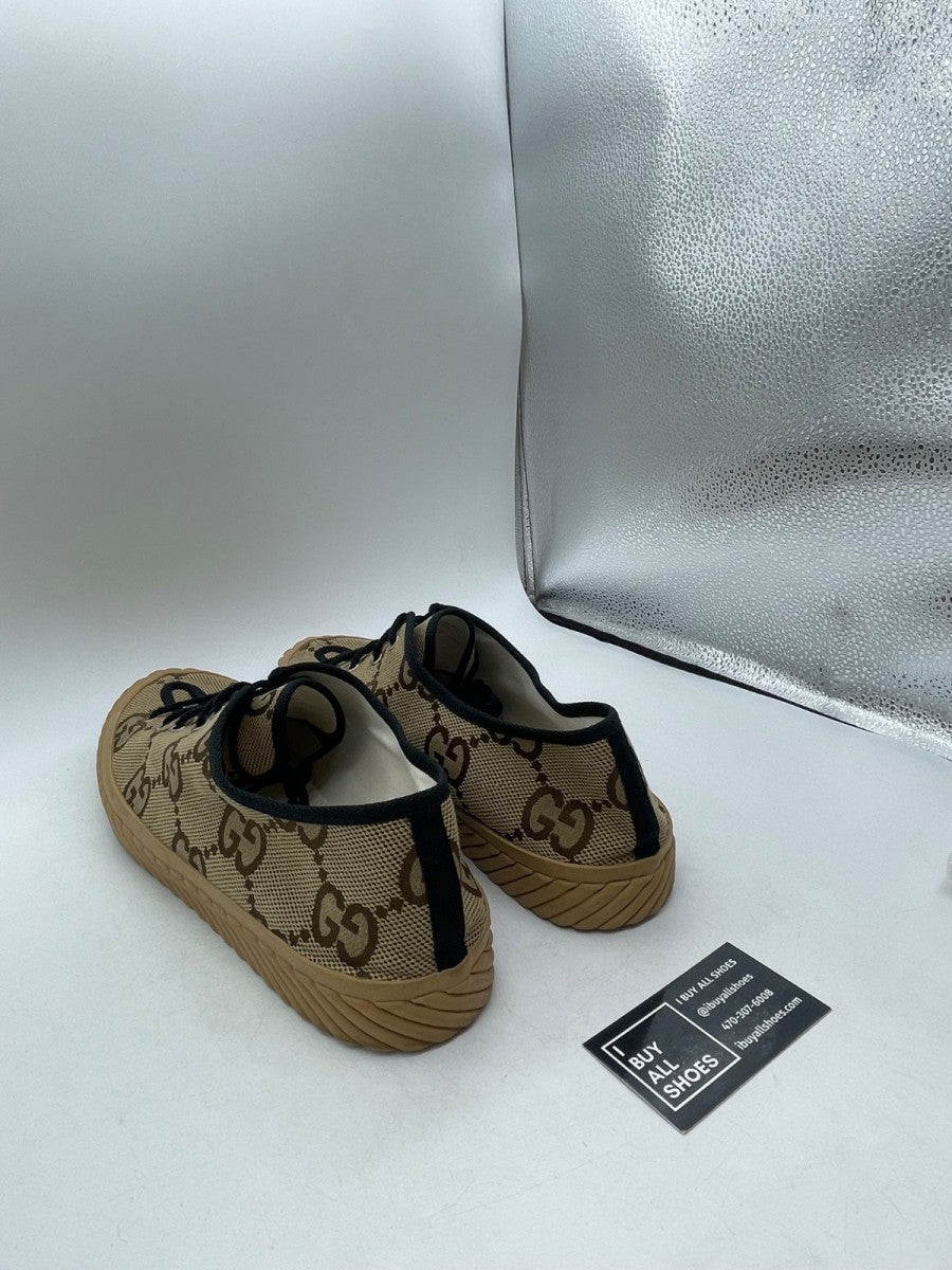Gucci Maxi GG Low Top Beige Ebony 16 (Moderately Worn Pre-Owned) - Image 4