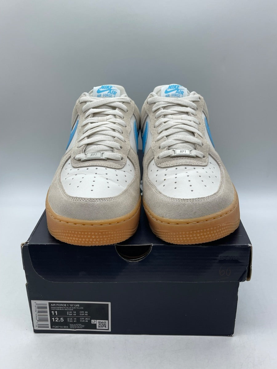 Nike Air Force 1 Low '07 LV8 Phantom Baltic Blue 11 (Moderately Worn Pre-Owned) - Image 2