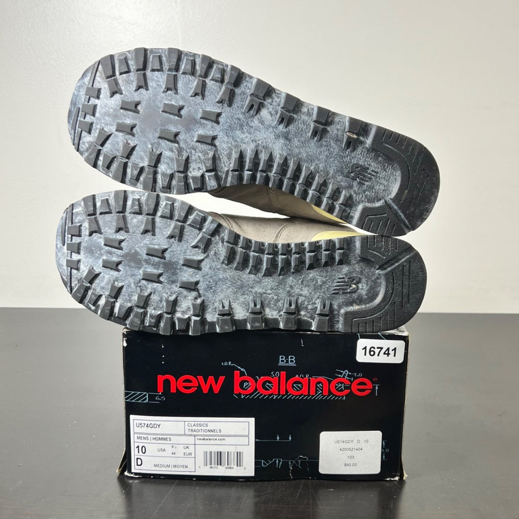 New Balance 574 Un-N-Ding 10 (Lightly Worn Pre-Owned)New BalanceGrey/Tan-Cream - Image 6