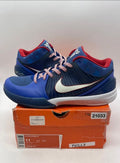 Nike Kobe 4 Philly (2009) 11 (Moderately Worn Pre-Owned)NikeVarsity Royal/White-Varsity Red - Image 1