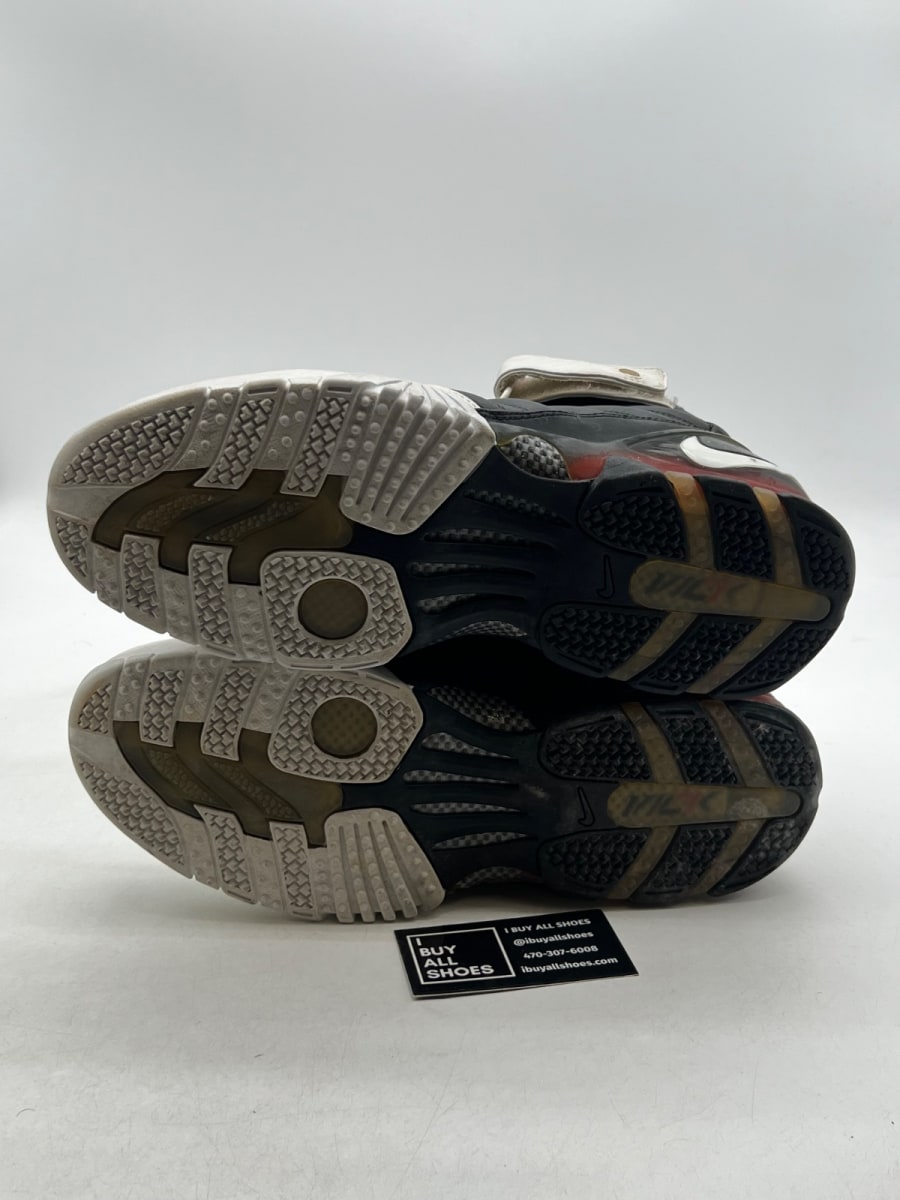 Nike Zoom Vick 3 'Black White' 12 (Heavily Worn Pre-Owned) - Image 7