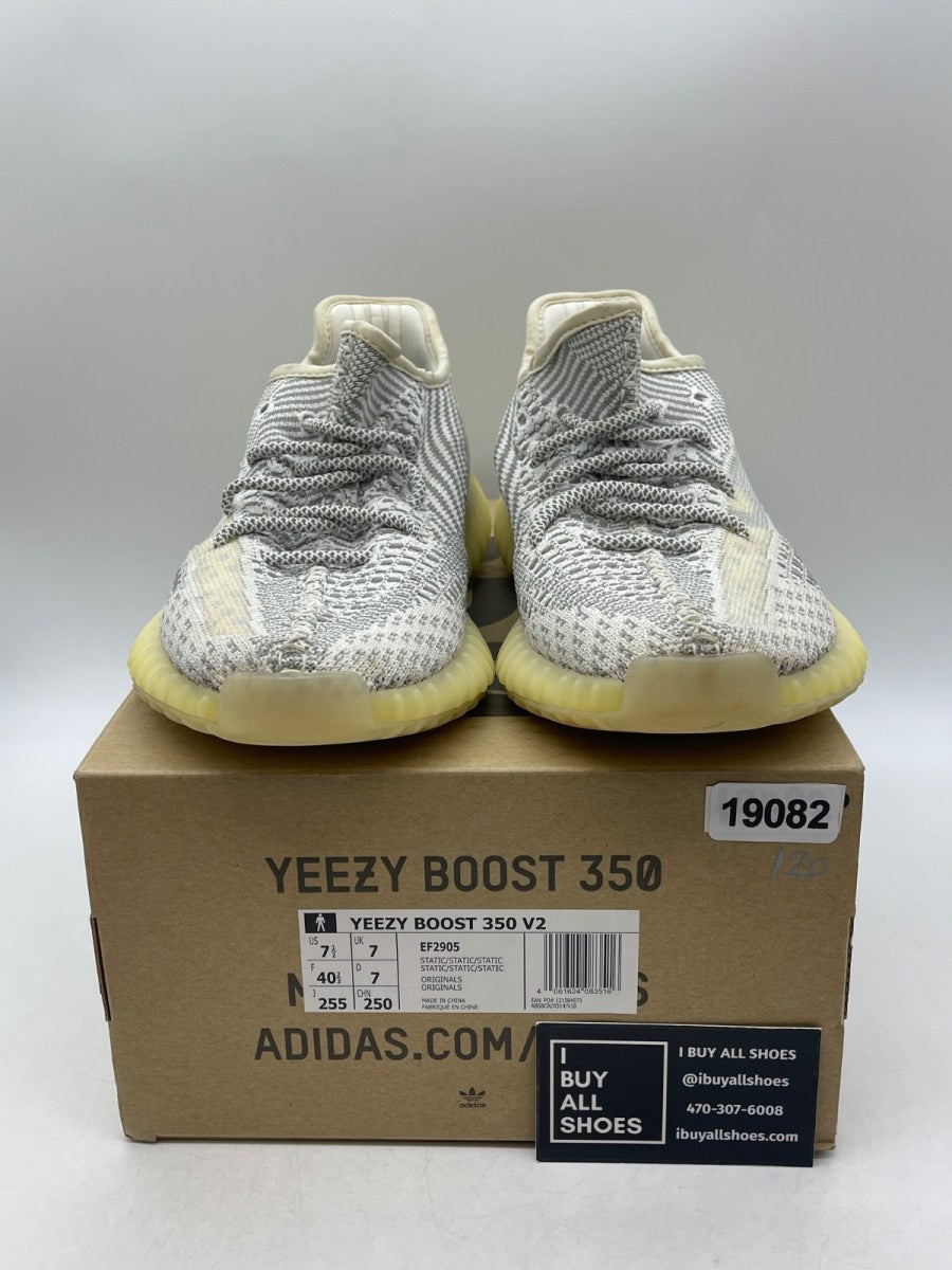 adidas Yeezy Boost 350 V2 Static (Non-Reflective) 7 (Heavily Worn Pre-Owned) - Image 2