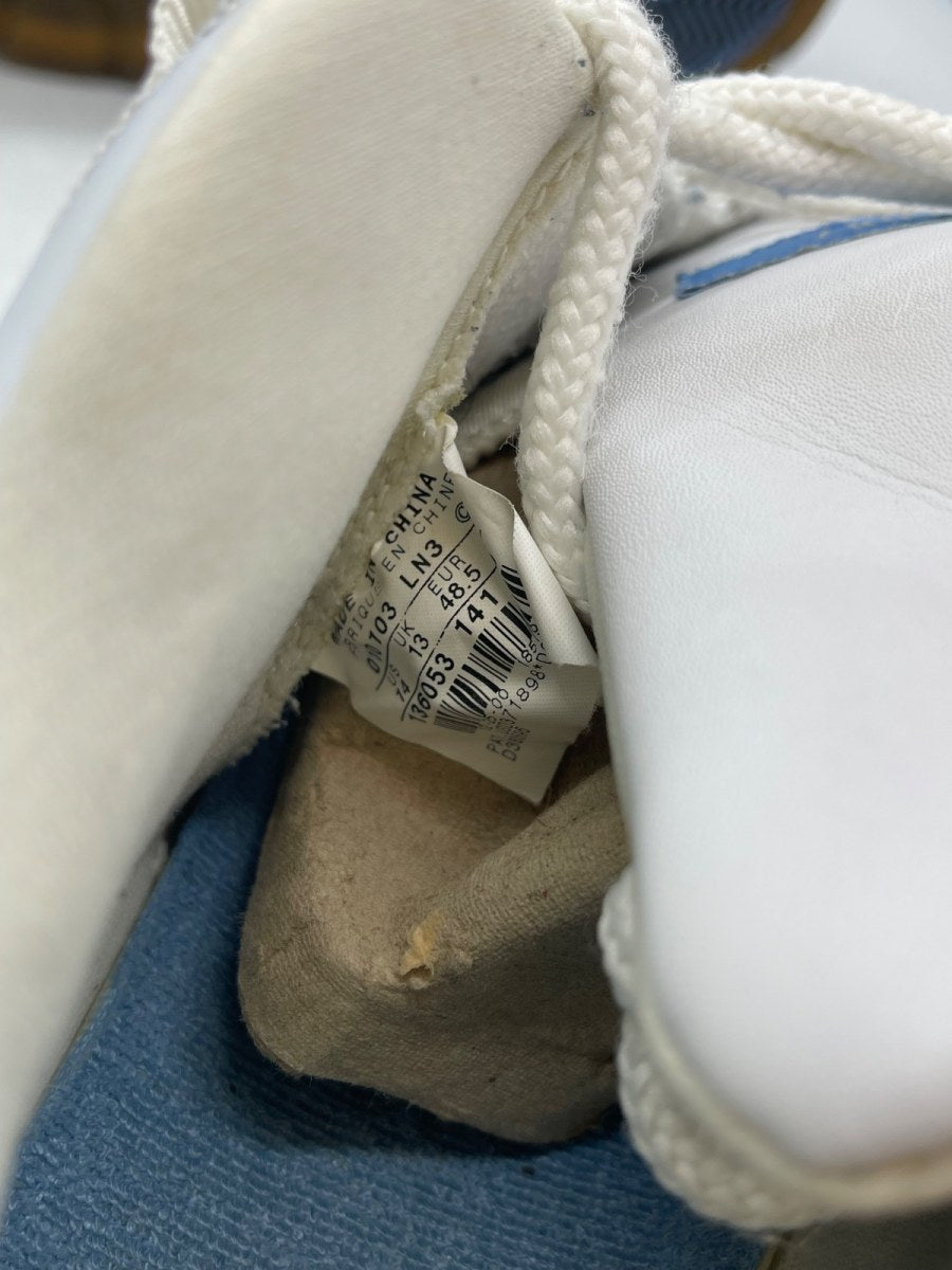 Jordan 11 Retro Low Columbia Blue (2001) 14 (Heavily Worn Pre-Owned) - Image 8