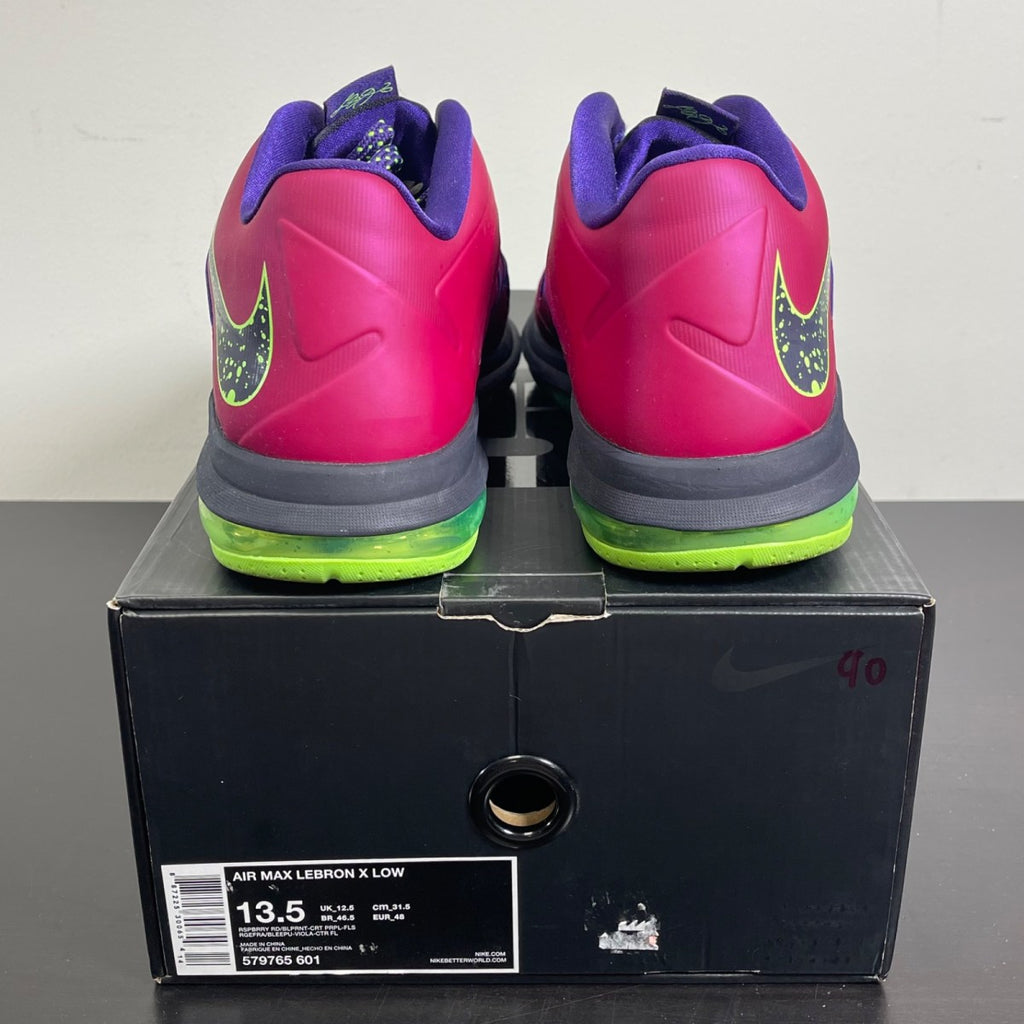 Nike Air Max LeBron 10 Low 'LeBroncurial' 13.5 (Moderately Worn Pre-Owned)Nike - Image 4