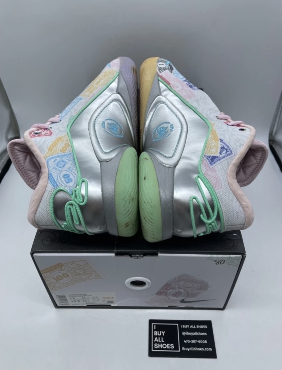 Monopoly x Nike LeBron 22 QS 'Currency' 12 (Lightly Worn Pre-Owned)Nike - Image 6