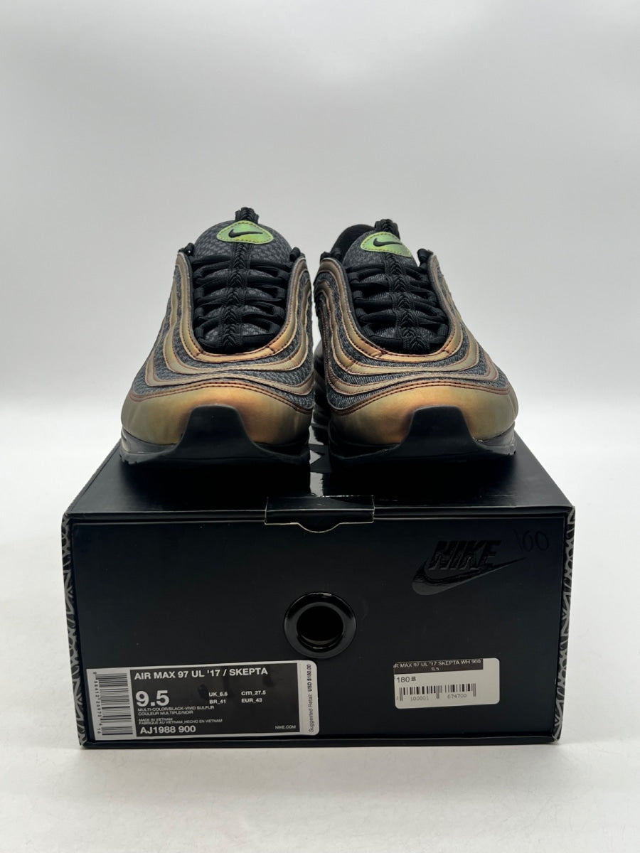 Nike Air Max 97 Ultra 17 Skepta 9.5 (Moderately Worn Pre-Owned)NikeMulti-Color/Black-Vivid Sulfur - Image 2