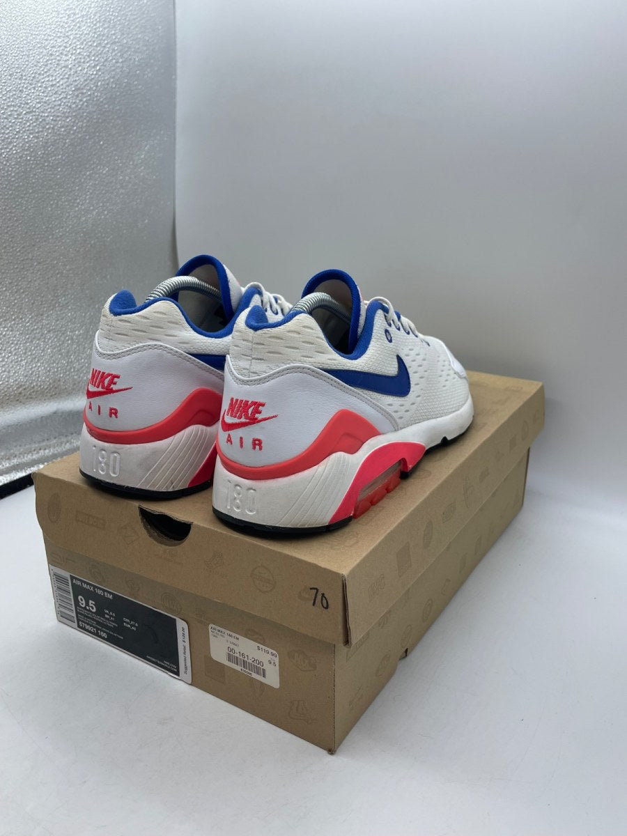 Nike Air Max 180 EM 'White Solar Red' 9.5 (Moderately Worn Pre-Owned)Nike - Image 5