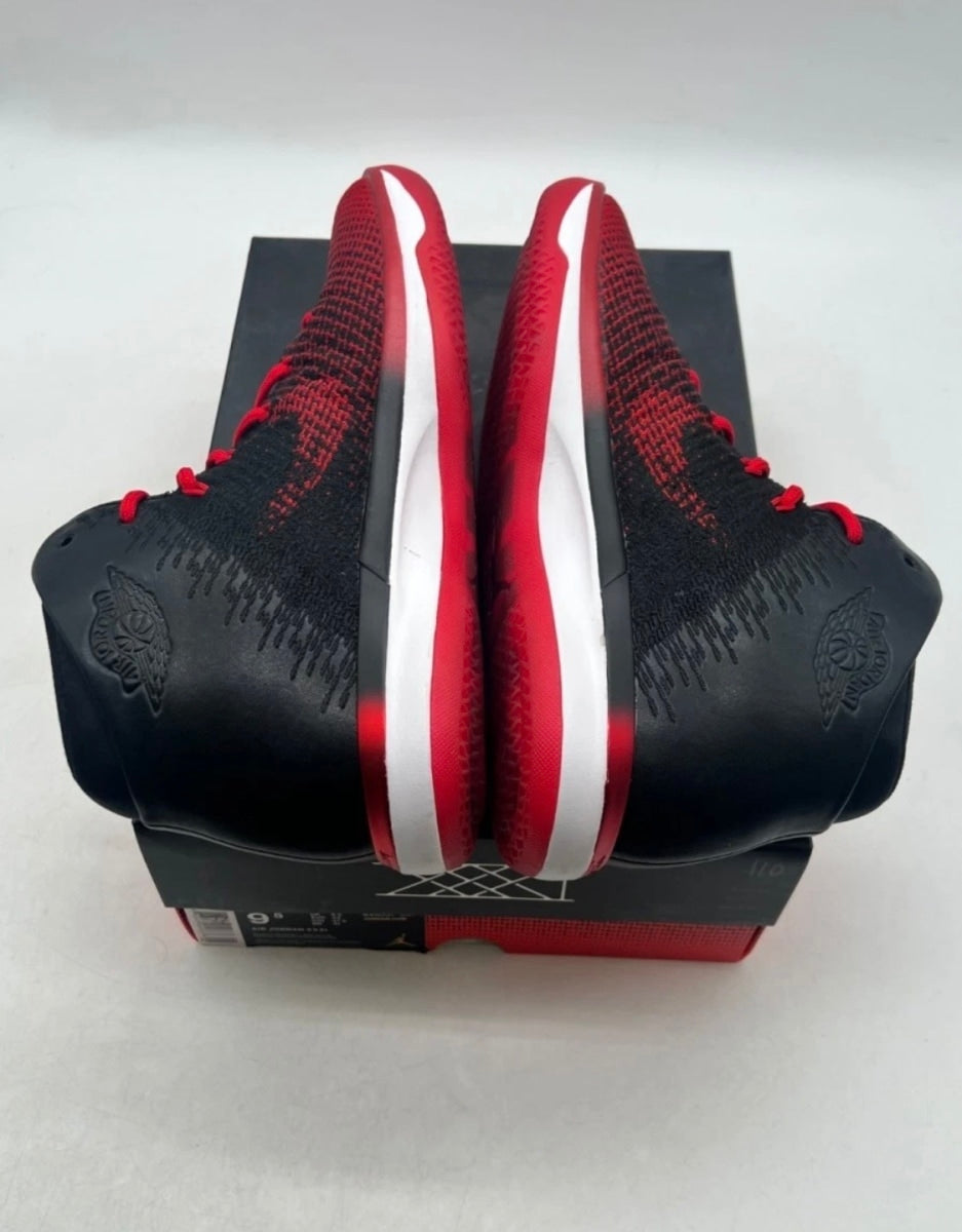 Jordan XXX1 Banned 9.5 (Lightly Worn Pre-Owned)JordanBlack/White/University Red - Image 8