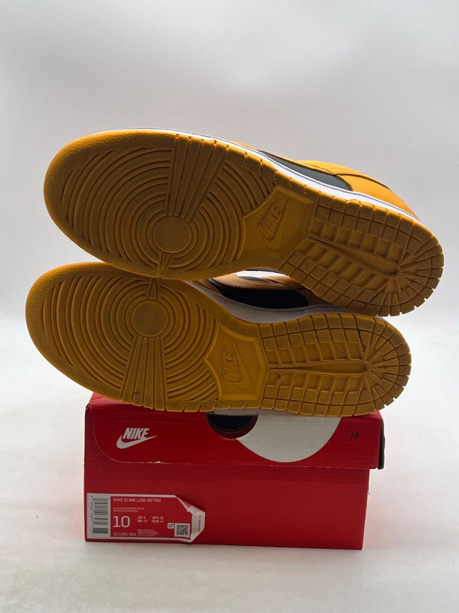 Nike Dunk Low Championship Goldenrod (2021) 10 (Moderately Worn Pre-Owned)NikeBlack/Goldenrod/White - Image 8