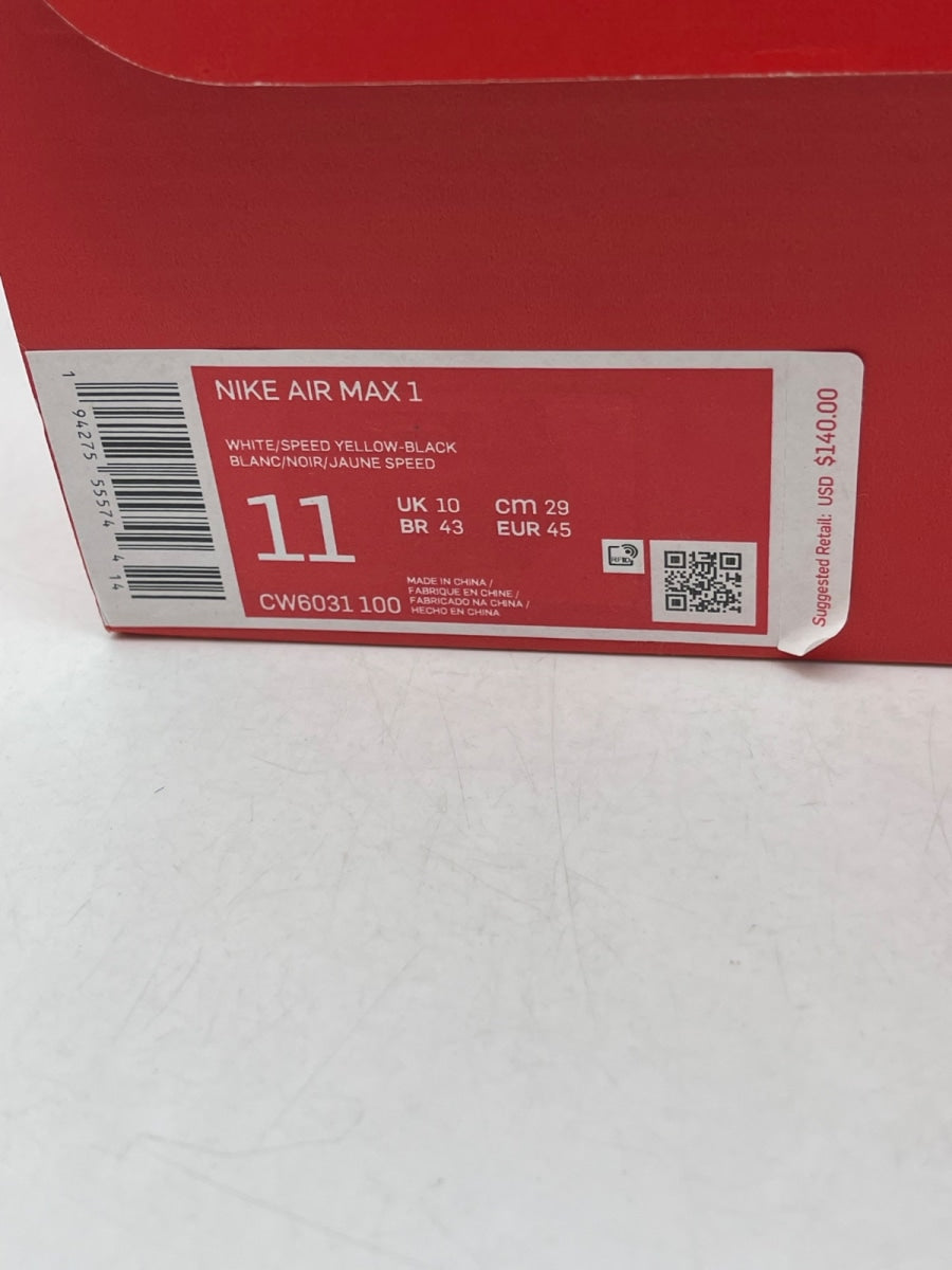 Nike Air Max 1 Daisy 11 (Moderately Worn Pre-Owned)NikeWhite/Black - Image 9