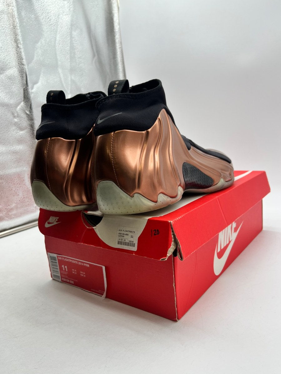 Nike Air Flightposite Copper (2014) 11 (Lightly Worn Pre-Owned)NikeCopper/Black - Image 5
