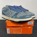 Nike Dunk Low CL Denim 9 (Moderately Worn Pre-Owned)NikeDenim/Denim/White - Image 1