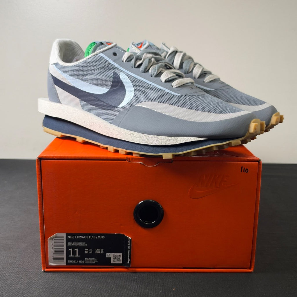 Nike LD Waffle sacai CLOT Kiss of Death 2 Cool Grey (Size 11) - Image 1