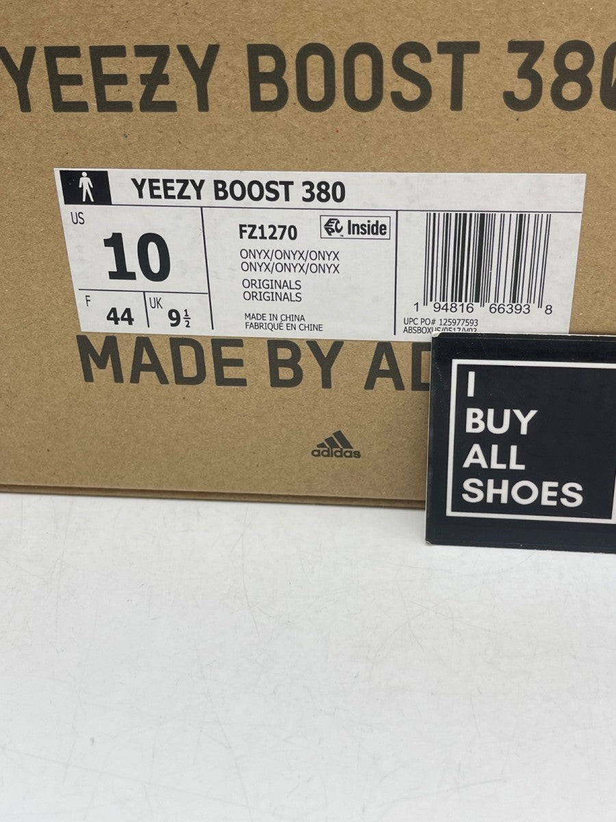 adidas Yeezy Boost 380 Onyx 10 (Moderately Worn Pre-Owned) - Image 9