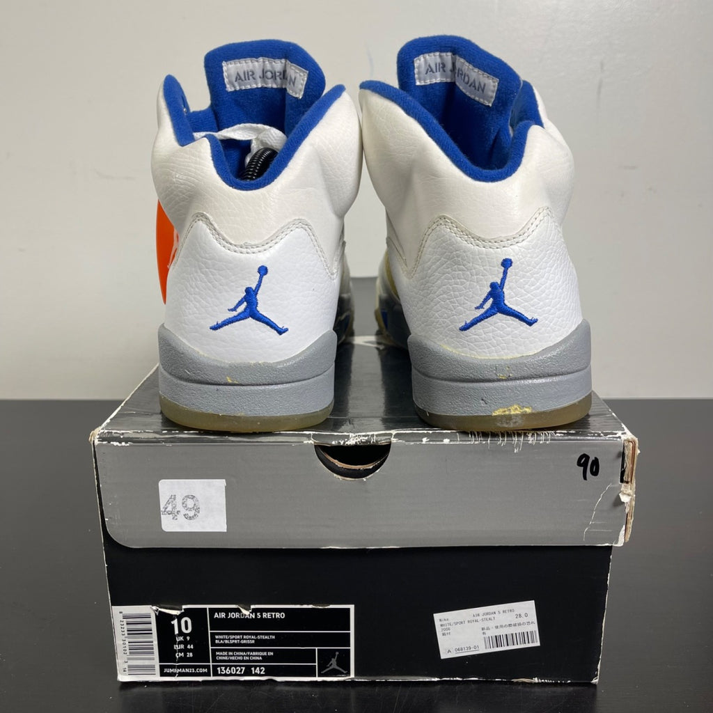 Air Jordan 5 Retro 'Stealth' 10 (Heavily Worn Pre-Owned)Air Jordan - Image 4