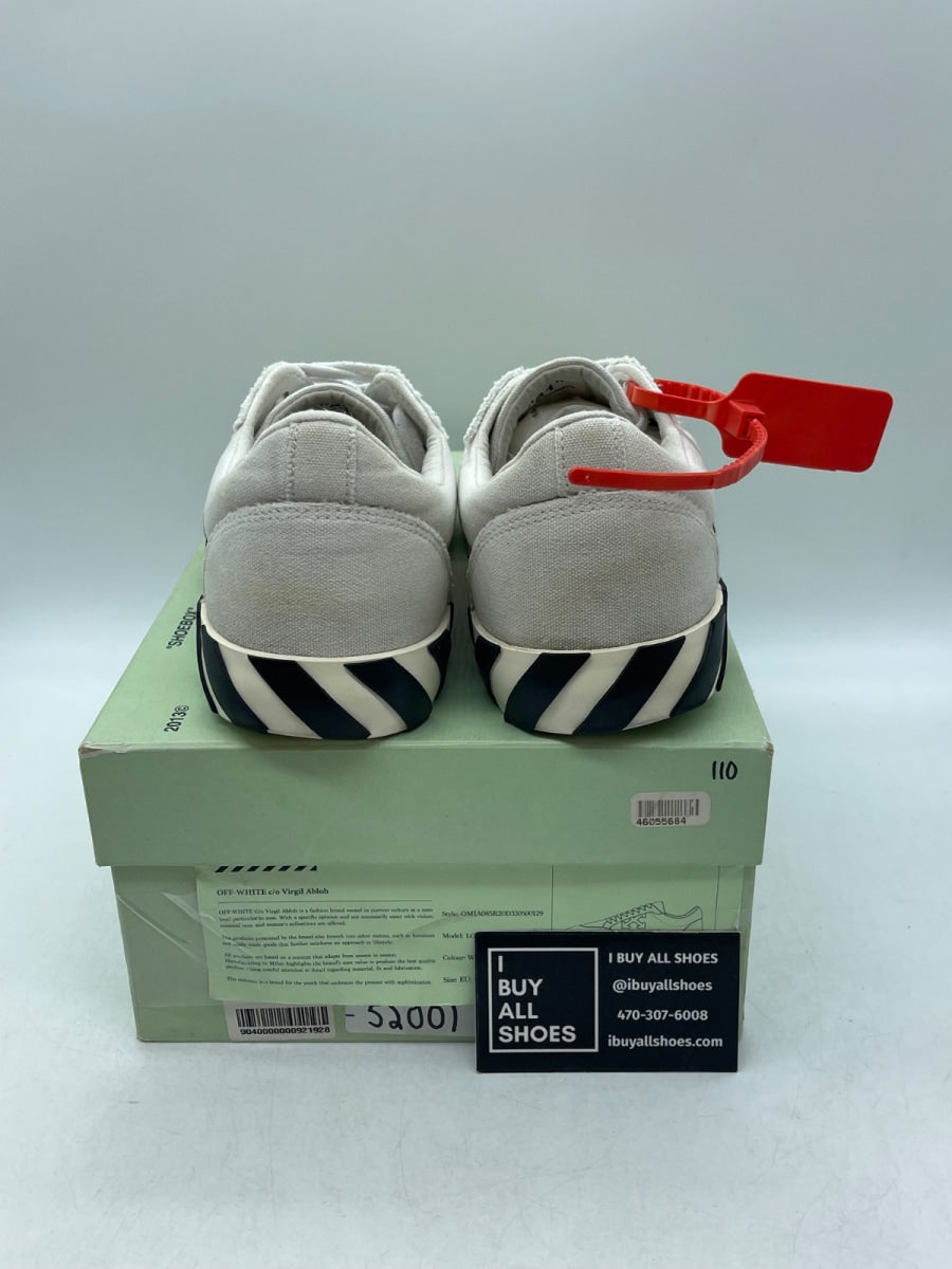 OFF-WHITE Vulc Low Black Violet SS20 41 (Moderately Worn Pre-Owned) - Image 3