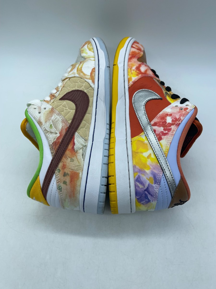 Nike SB Dunk Low Street Hawker (2021) 10 (Moderately Worn Pre-Owned)NikeMetallic Copper/Light Silver-Pueblo Brown-Metallic Silver - Image 6