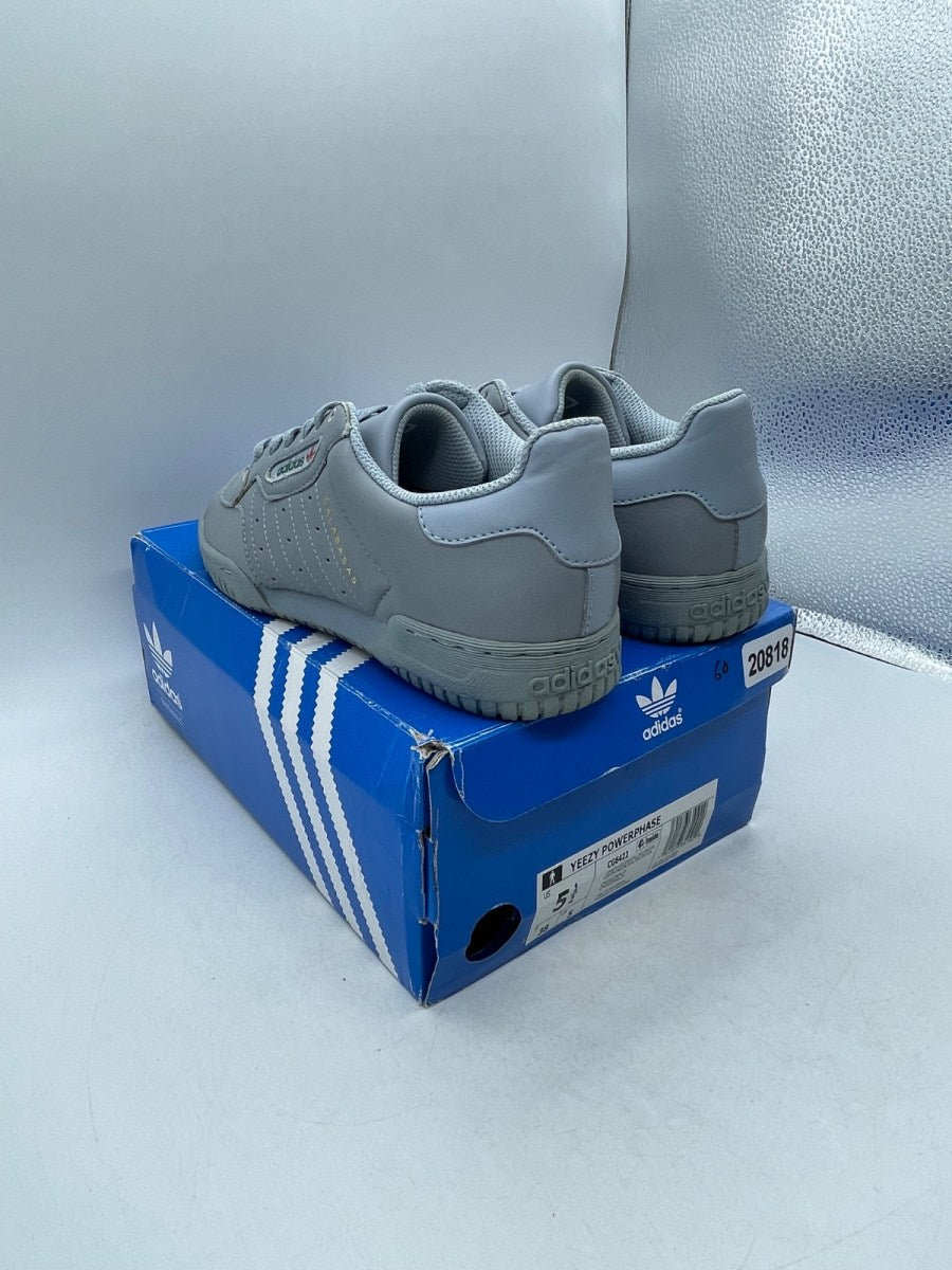adidas Yeezy Powerphase Calabasas Grey 5.5 (Moderately Worn Pre-Owned) - Image 4