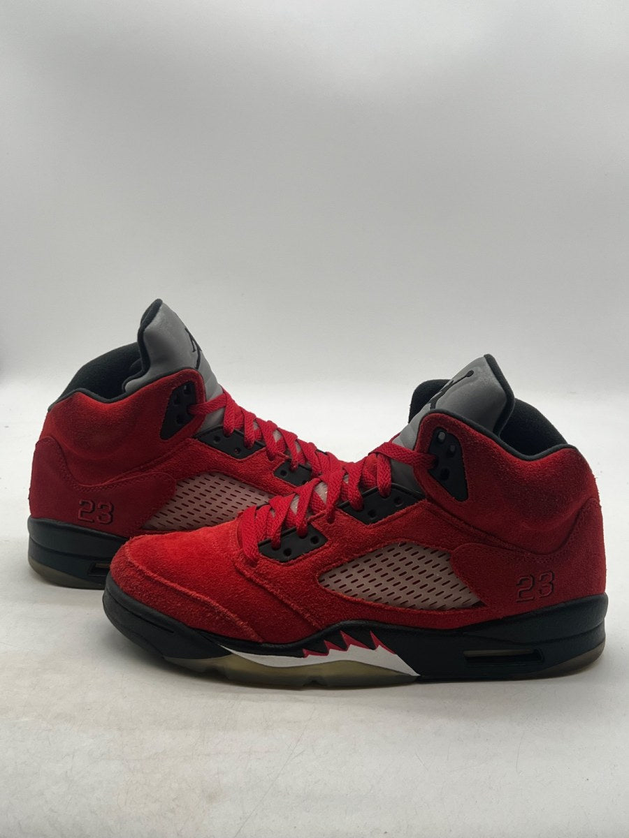 Jordan 5 Retro Raging Bull Red (2021) 9 (Moderately Worn Pre-Owned) - Image 1