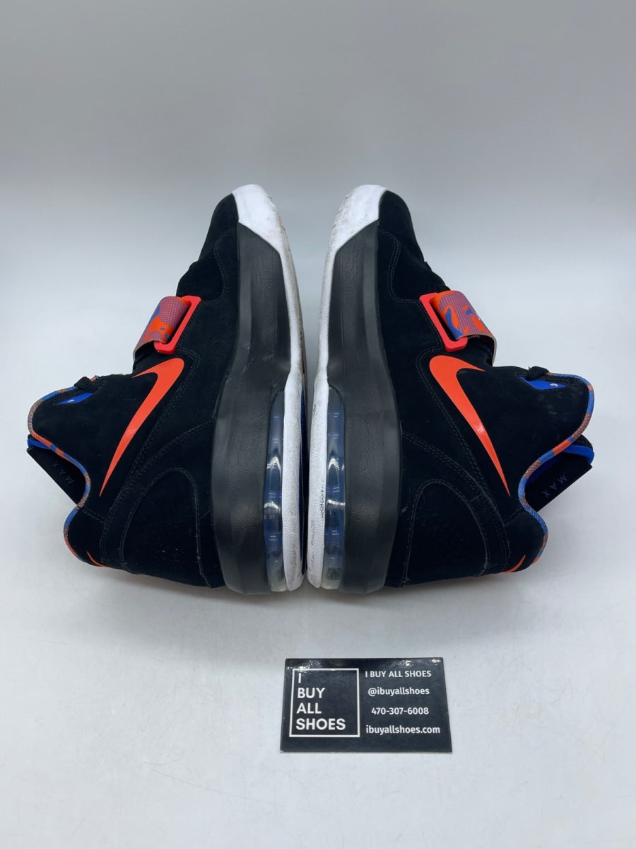 Nike Air Max PE Black Blue Orange 13 (Moderately Worn Pre-Owned) - Image 6