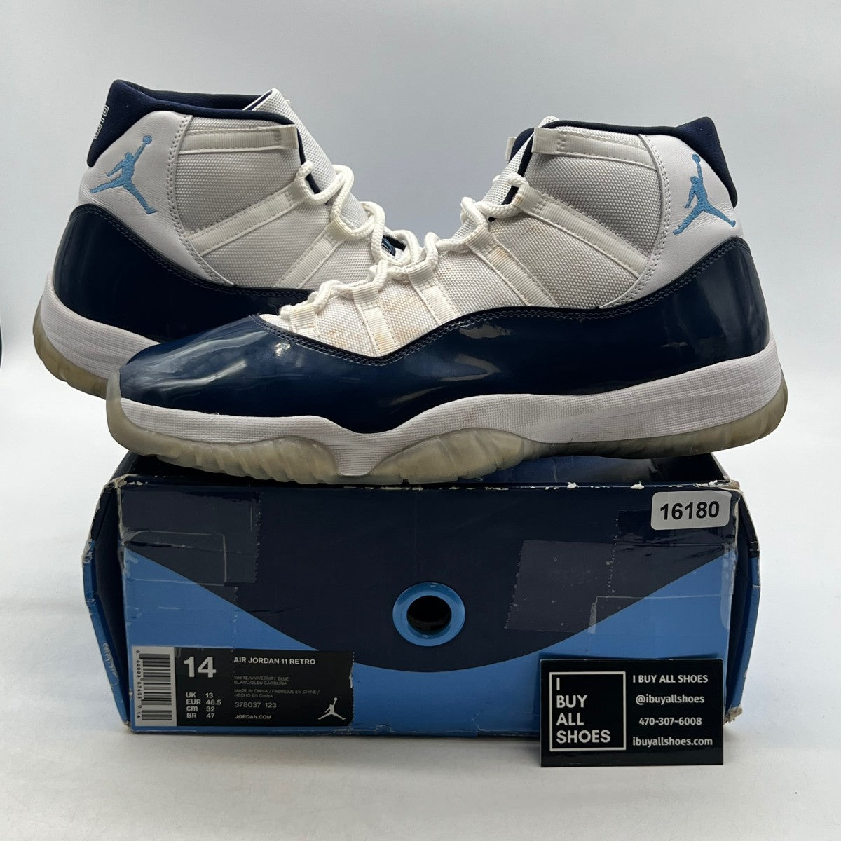 Jordan 11 Retro UNC Win Like 82 - Image 1