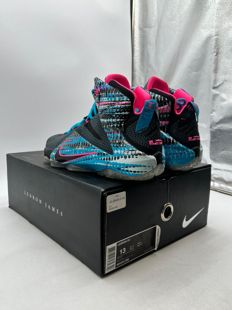 Nike LeBron 12 23 Chromosomes (Size 13) Moderately Worn - Image 4