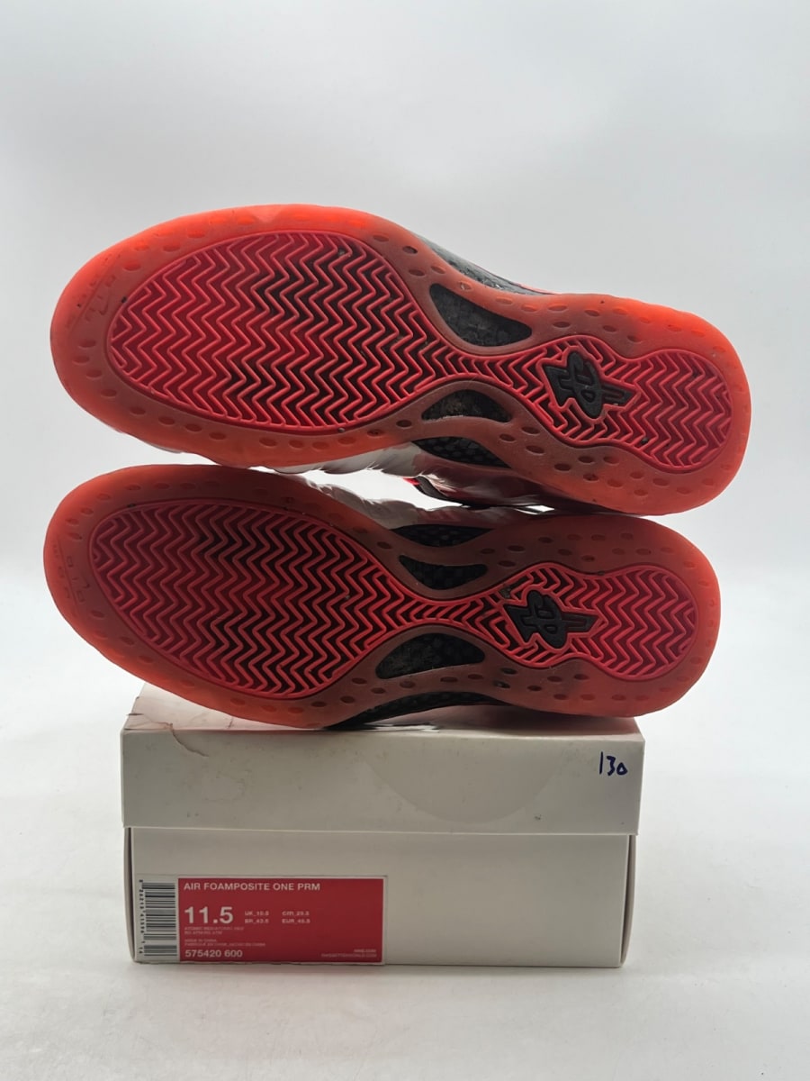 Nike Air Foamposite One Thermal Map 11.5 (Lightly Worn Pre-Owned)NikeAtomic Red/Atomic Red - Image 8