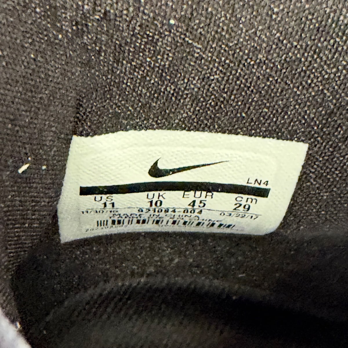 Nike LeBron 14 Black Ice (Size 11) - aux
