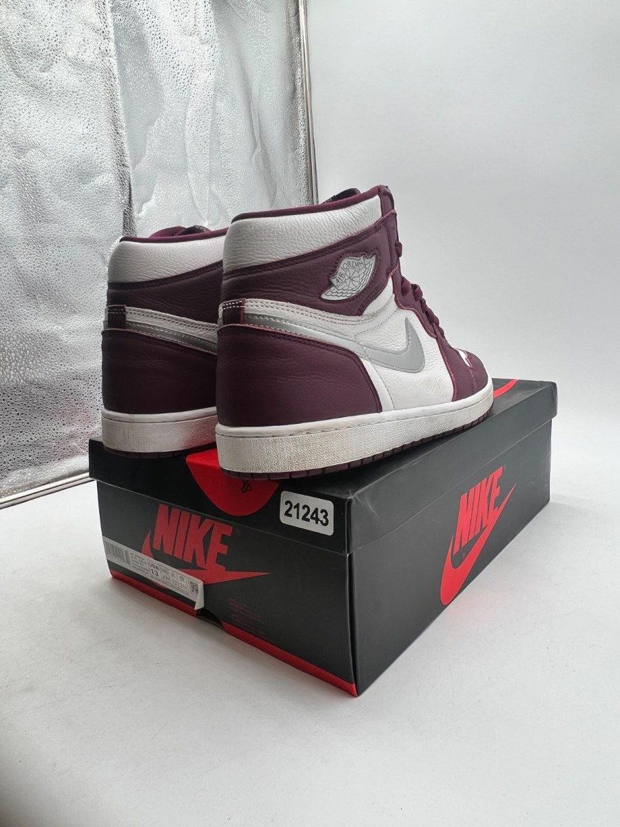 Jordan 1 Retro High OG Bordeaux 13 (Lightly Worn Pre-Owned) - Image 5