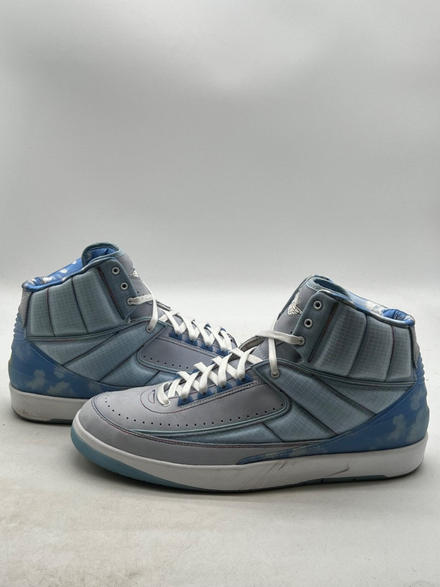 Jordan 2 Retro J Balvin 13 (Lightly Worn Pre-Owned)JordanCelestine Blue/White-Multi-Color - Image 1
