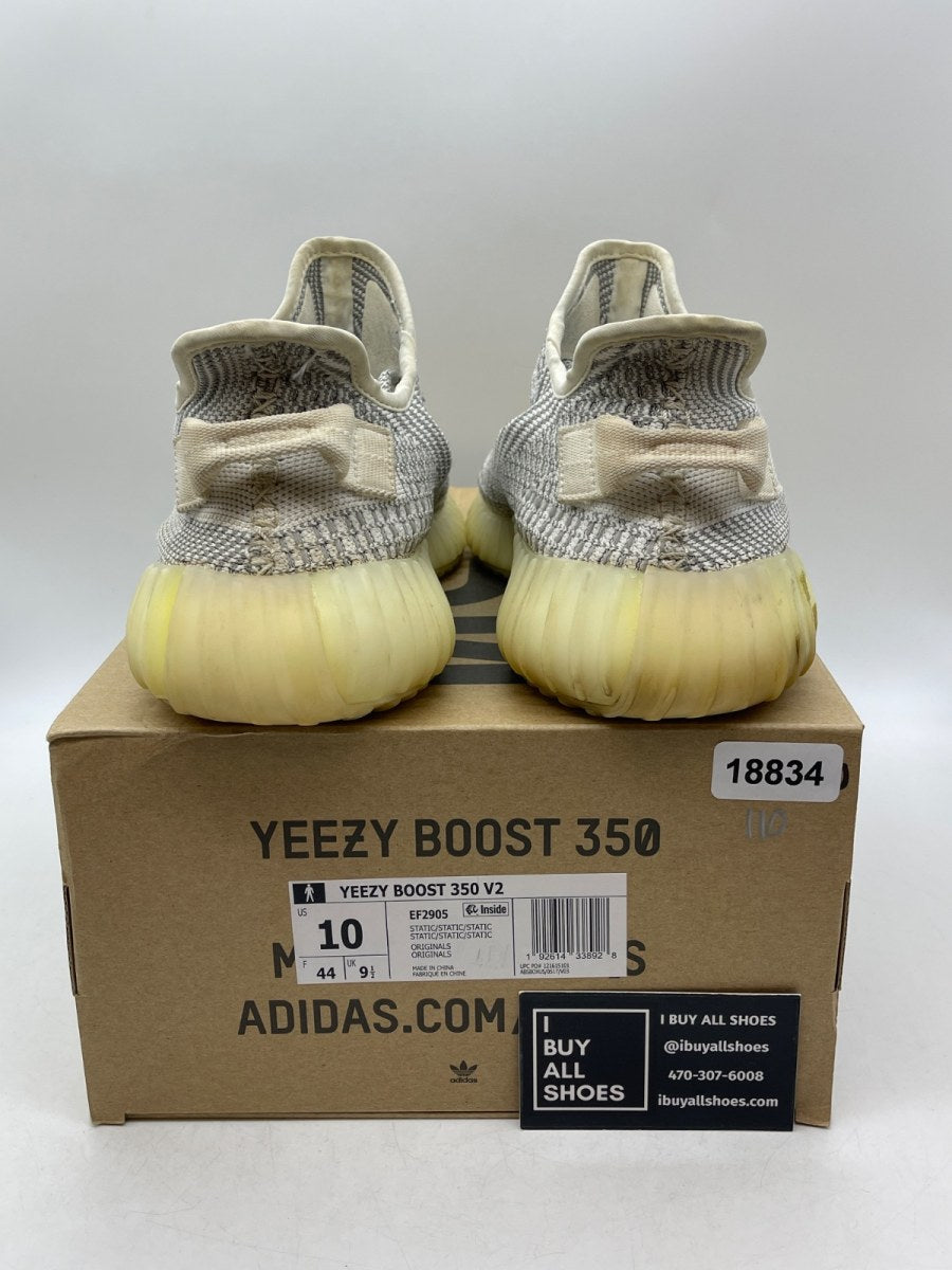 adidas Yeezy Boost 350 V2 Static (Non-Reflective) 10 (Heavily Worn Pre-Owned) - Image 3