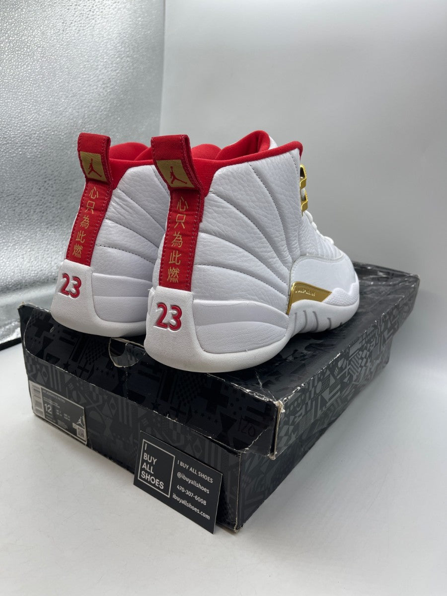 Jordan 12 Retro FIBA (2019) 12 (Moderately Worn Pre-Owned) - Image 5