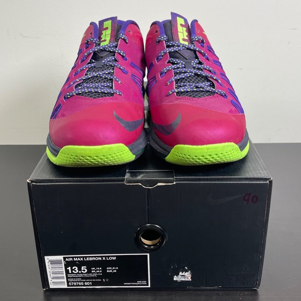 Nike Air Max LeBron 10 Low 'LeBroncurial' 13.5 (Moderately Worn Pre-Owned)Nike - Image 2