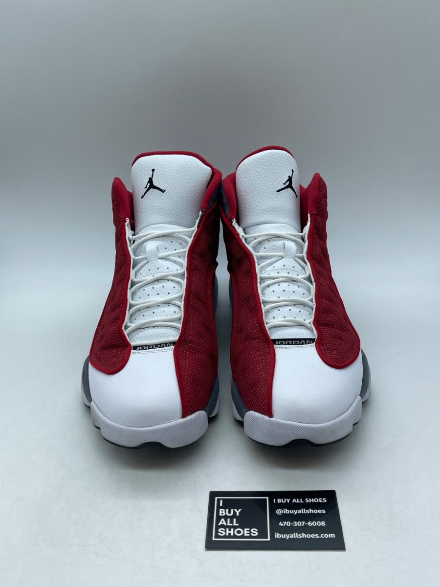 Jordan 13 Retro Gym Red Flint Grey 13 (Moderately Worn Pre-Owned) - Image 2